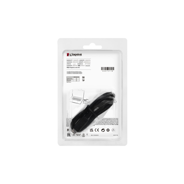 Kingston Technology Lecteur de cartes microSDHC/SDXC UHS-II USB3.2 Gen1 Workflow à double logement