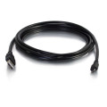 C2G 2 m Câble USB 2.0 A vers Micro-B mâle vers mâle - Noir