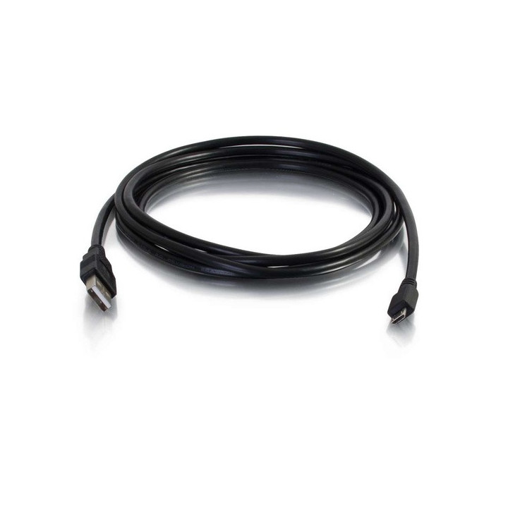 C2G 2 m Câble USB 2.0 A vers Micro-B mâle vers mâle - Noir