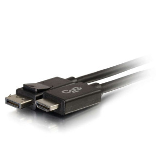 C2G Câble adaptateur DisplayPort™ mâle vers HDMI® mâle de 0,9 m - Noir