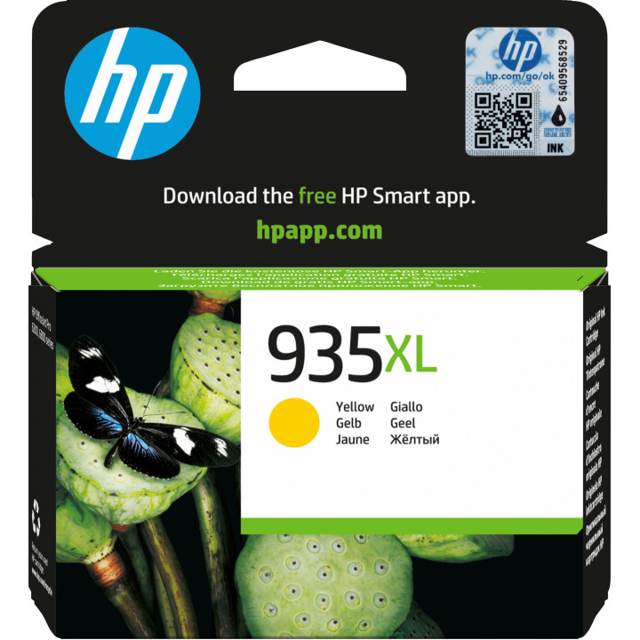 HP 935XL cartouche d'encre jaune authentique grande capacité