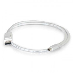 C2G 2m, Mini DisplayPort - DisplayPort Blanc