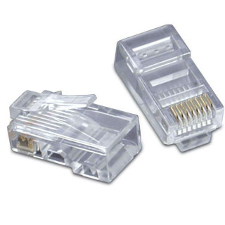 C2G 88122 connecteur de fils RJ-45 Blanc