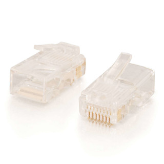 C2G 88123 connecteur de fils RJ-45 Blanc