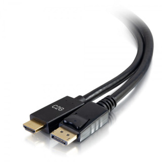 C2G 9 cm - Câble adaptateur passif DisplayPort[TM] mâle vers HDMI[R] mâle - 4K 30 Hz