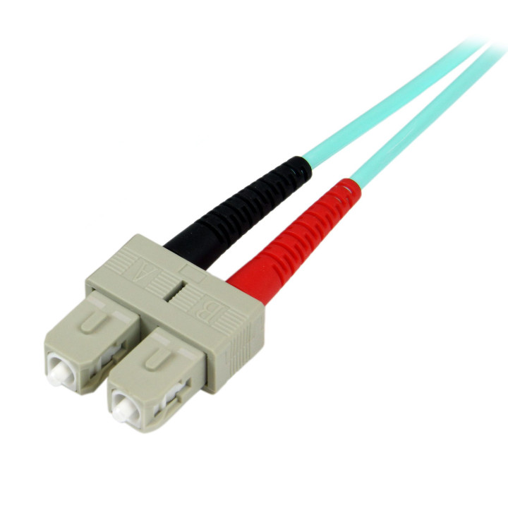 StarTech.com A50FBLCSC1 câble InfiniBand et à fibres optiques 1 m LC SC Turquoise