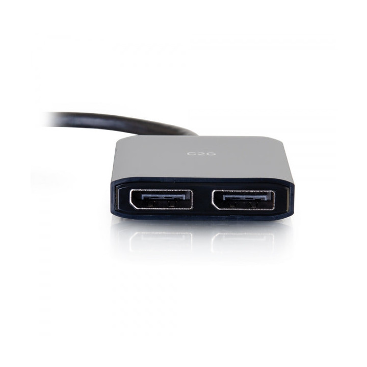 C2G Concentrateur MST DisplayPort[TM] 1.2 vers Double DisplayPort[TM]