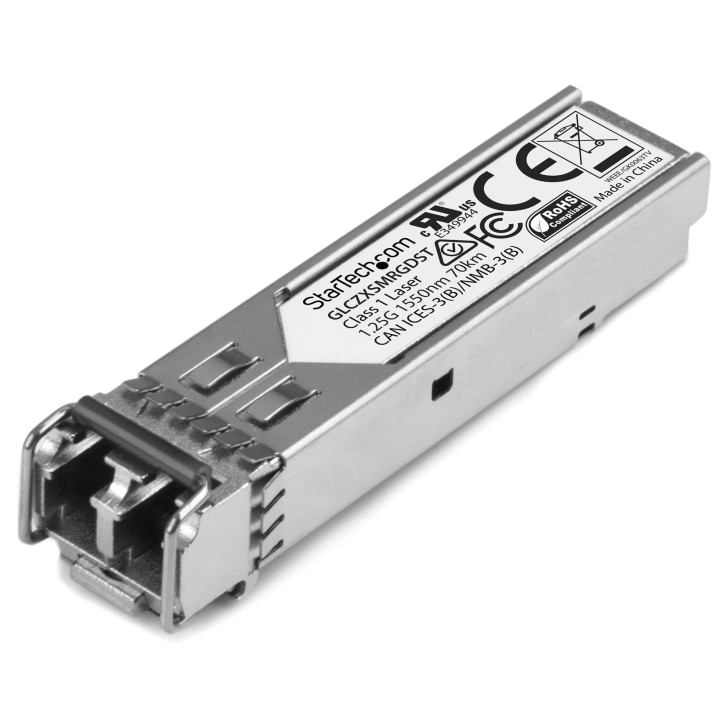 StarTech.com Module SFP GBIC compatible Cisco GLC-ZX-SM-RGD - Transceiver Mini GBIC 1000BASE-ZX