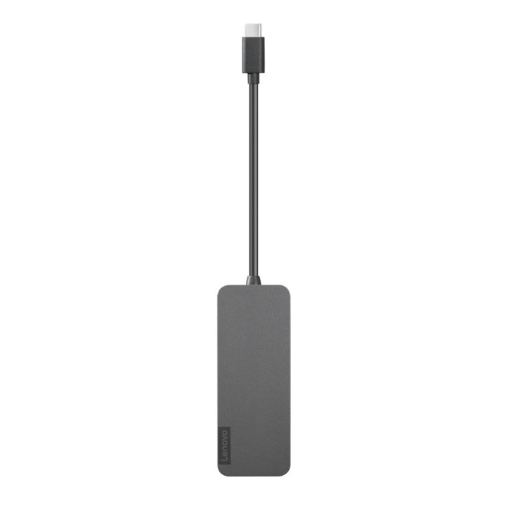 Lenovo 4X90X21427 station d'accueil USB 3.2 Gen 2 (3.1 Gen 2) Type-C Gris