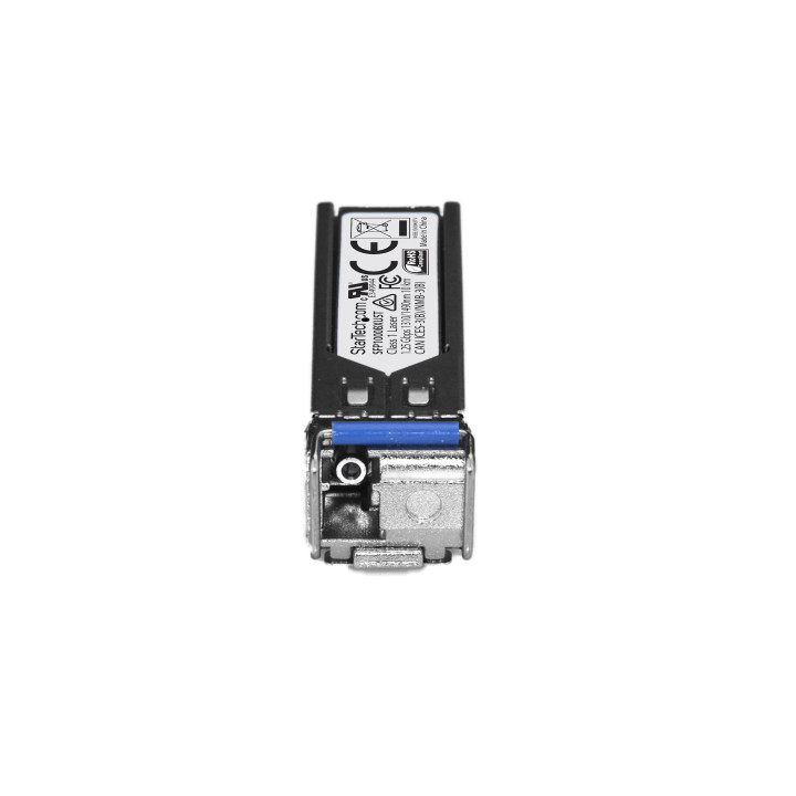 StarTech.com Module de transceiver SFP 1000BASE-BX fibre optique Gb (Charge montante) - Conforme aux normes MSA - Monomode LC -