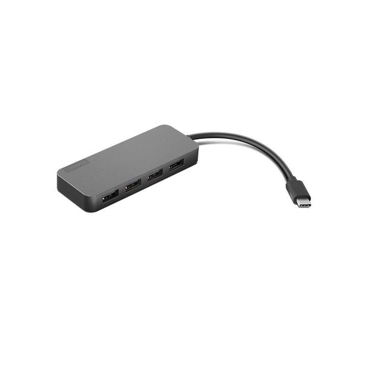Lenovo GX90X21431 station d'accueil USB 3.2 Gen 2 (3.1 Gen 2) Type-C Noir