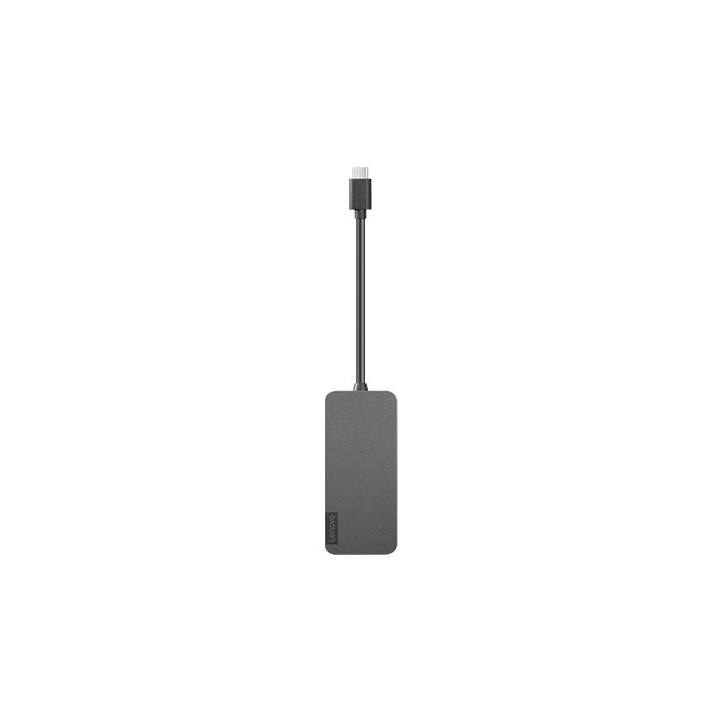 Lenovo GX90X21431 station d'accueil USB 3.2 Gen 2 (3.1 Gen 2) Type-C Noir