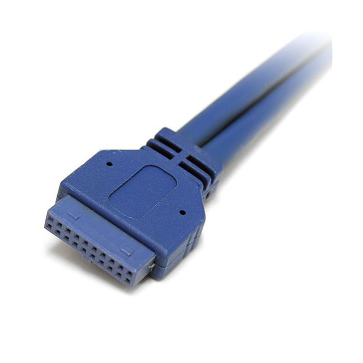 StarTech.com Adaptateur Carte Mère vers Plaque 2 Ports USB 3.0 A Femelle Encastré