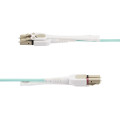 StarTech.com Câble Fibre Optique Multimode LC à LC (UPC) OM4 de 4m avec Languettes Push-Pull, 50/125µm, Réseaux 100G, Insen