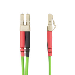 StarTech.com Câble Fibre Optique Multimode OM5 LC à LC (UPC) de 3m, Cordon/Jarretière/Connecteur Fibre Optique 50/125µm Dup