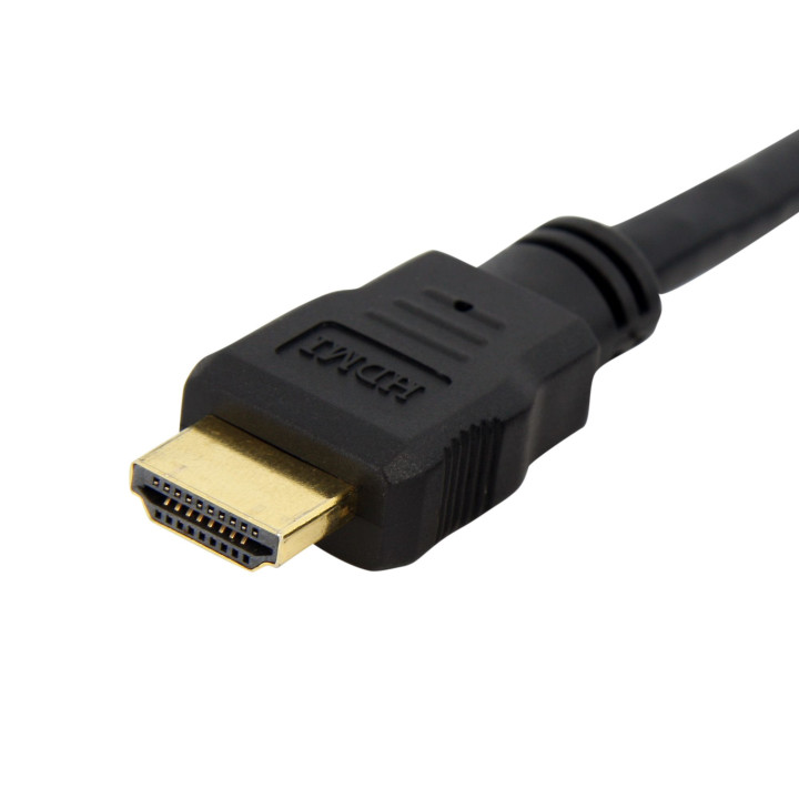 StarTech.com Adaptateur HDMI 1m - Câble HDMI 4K30Hz Haut Débit pour Montage sur Panneau - Bande Passante 10.2 Gbps - HDMI 4K 