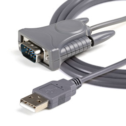 StarTech.com Câble adaptateur USB vers port série DB9 - DB25 avec adaptateur DB9 DB25