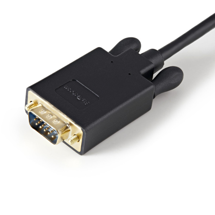 StarTech.com Adaptateur DisplayPort vers VGA - Câble Display Port Mâle VGA Mâle 1920x1200 - Noir 91cm