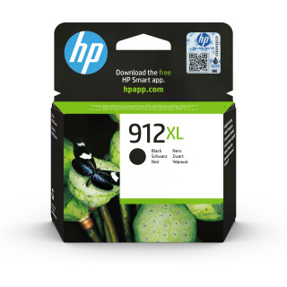 HP 912XL Cartouche d'encre noire authentique, grande capacité