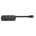 Targus ACH114EU hub & concentrateur USB 2.0 480 Mbit/s Noir