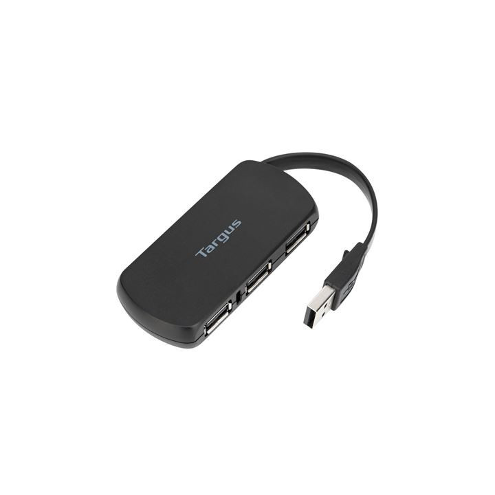 Targus ACH114EU hub & concentrateur USB 2.0 480 Mbit/s Noir