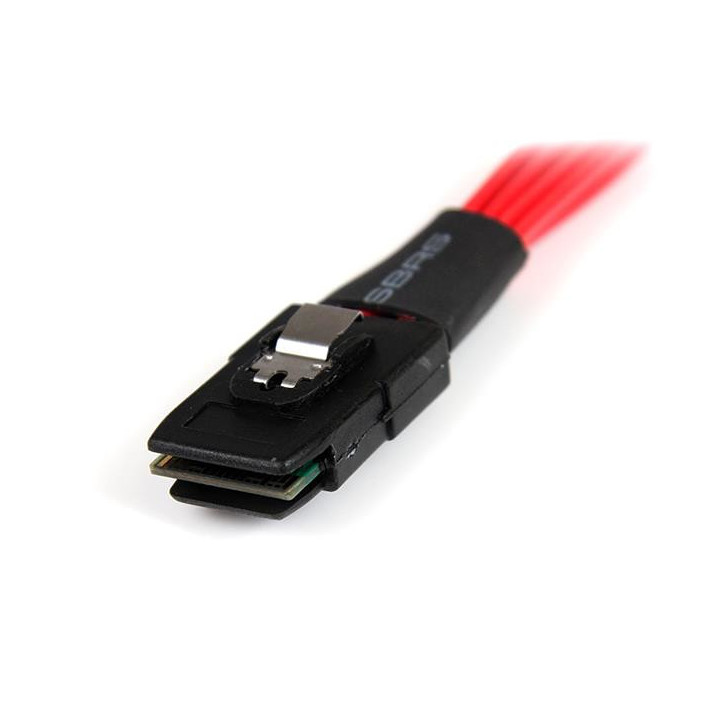 StarTech.com Câble Mini SAS SFF-8087 vers 4 SATA avec verrouillage - 50 cm