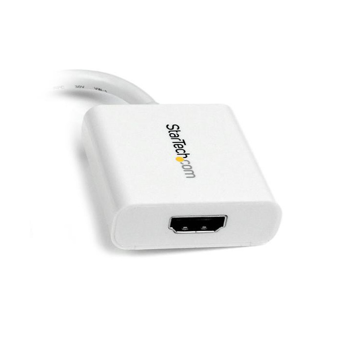 StarTech.com Adaptateur Mini DisplayPort vers HDMI - Convertisseur Vidéo mDP à HDMI - 1080p - Mini DP ou TB 1/2 Mac/PC vers M