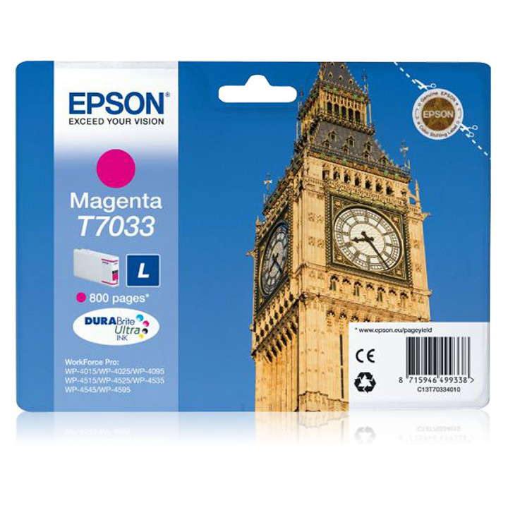 Epson Big Ben Encre Magenta L " " (800 p)