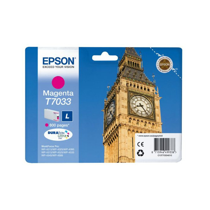 Epson Big Ben Encre Magenta L " " (800 p)