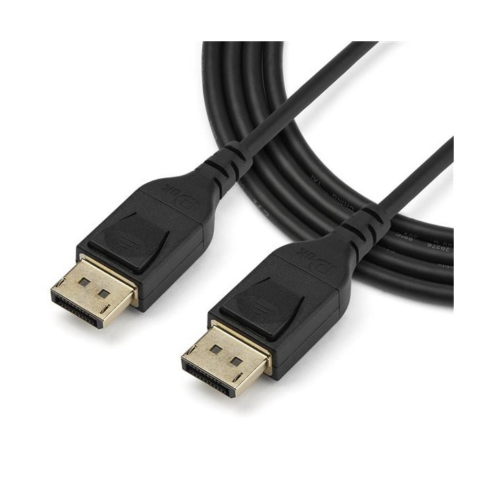 StarTech.com Câble vidéo DisplayPort 1.4 de 2 m - Certifié VESA