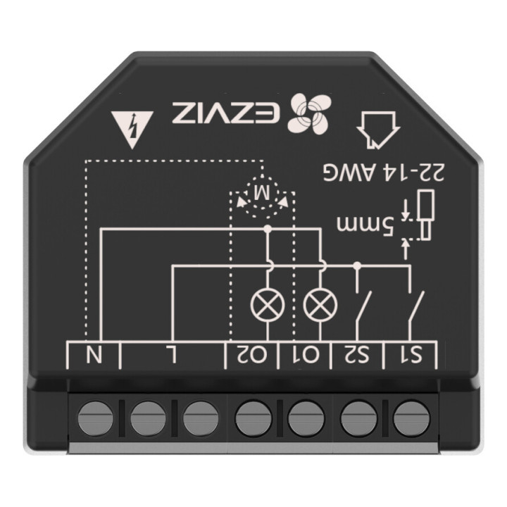 EZVIZ T36WN Sans fil Noir