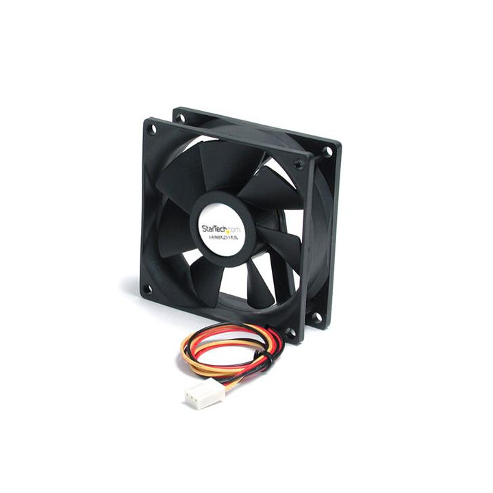 StarTech.com Ventilateur PC Silencieux à Double Roulement à Billes - Alimentation TX3 - 80 mm