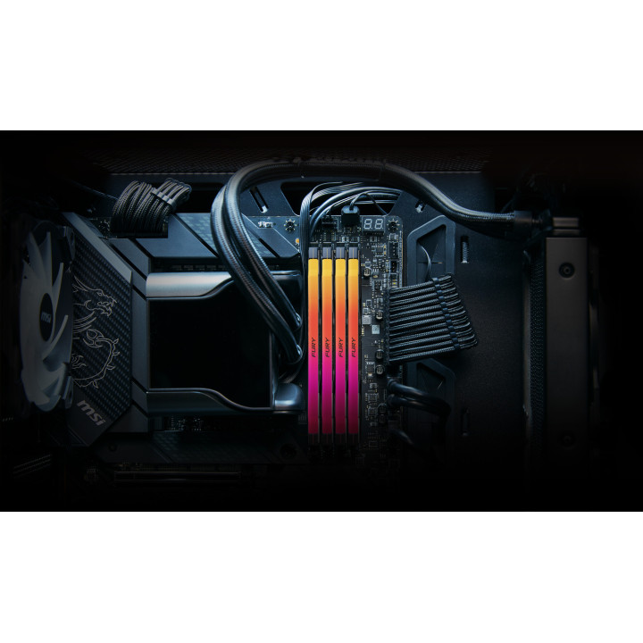 Kingston Technology FURY 24 Go 6400 MT/s DDR5 CL32 DIMM Renegade RGB XMP