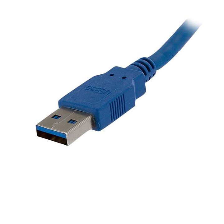 StarTech.com Câble d'extension bleu SuperSpeed USB 3.0 A vers A 1 m - M/F