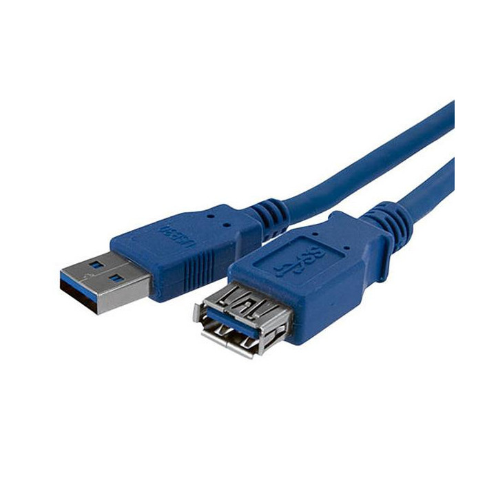 StarTech.com Câble d'extension bleu SuperSpeed USB 3.0 A vers A 1 m - M/F