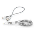 Verbatim 48873 câble Lightning 1 m Acier inoxydable