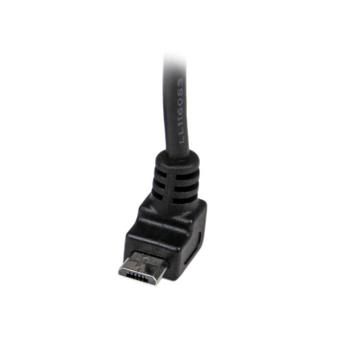 StarTech.com Câble Micro USB 2 m - A vers Micro B coudé 90° vers le haut