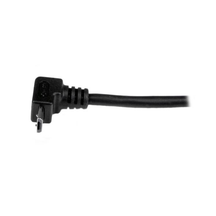 StarTech.com Câble Micro USB 2 m - A vers Micro B coudé 90° vers le haut