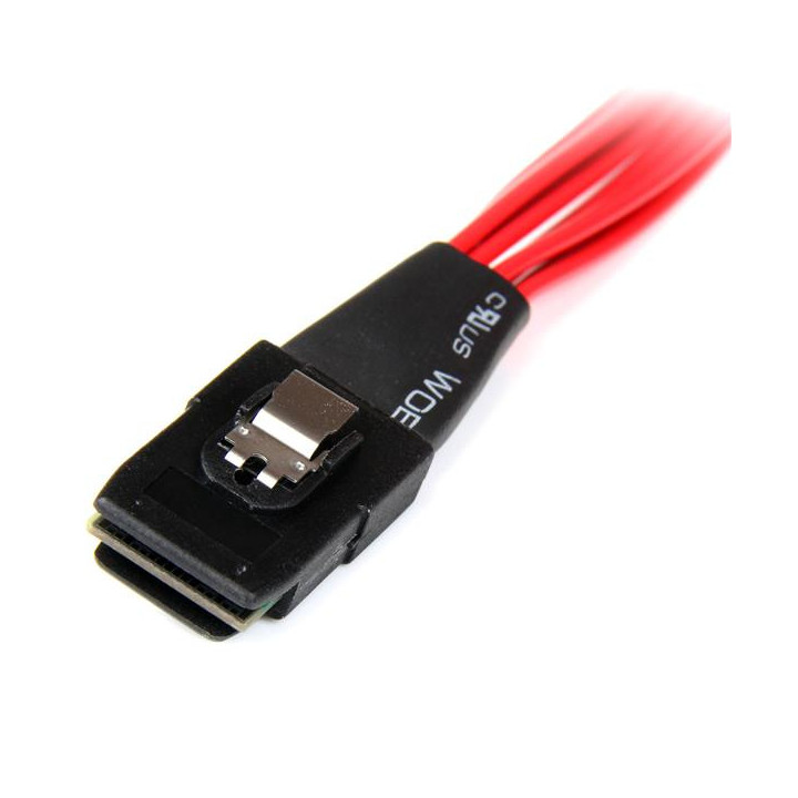 StarTech.com Câble Mini SAS Serial Attached SCSI interne 50 cm - SFF-8087 vers 4 SFF-8482