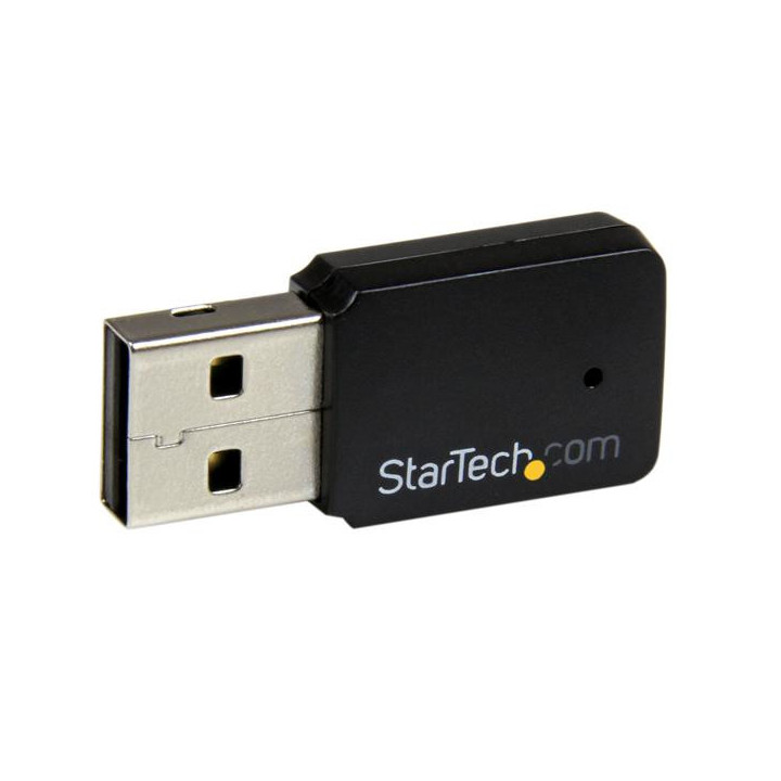 StarTech.com Mini adaptateur USB 2.0 réseau sans fil AC600 double bande - Clé USB WiFi 802.11ac 1T1R