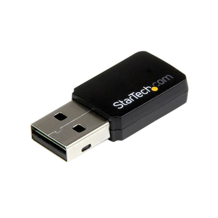StarTech.com Mini adaptateur USB 2.0 réseau sans fil AC600 double bande - Clé USB WiFi 802.11ac 1T1R