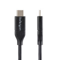 StarTech.com Câble de Charge USB-C de 3m, Charge et Synchronisation, 60W (3A) PD, Câble de Charge USB 2.0 pour Ordinateur Por