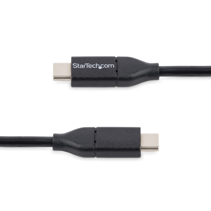 StarTech.com Câble de Charge USB-C de 3m, Charge et Synchronisation, 60W (3A) PD, Câble de Charge USB 2.0 pour Ordinateur Por