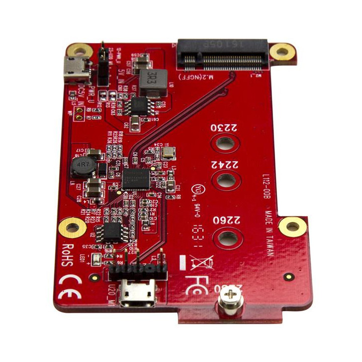 StarTech.com Convertisseur USB vers M.2 SATA pour Raspberry PI et cartes de développement