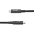 StarTech.com Câble USB-C de 1,8m, USB 5Gbps, 100W (5A) Power Delivery, Certifié Works with Chromebook, 4K 60Hz DP Alt Mode, C