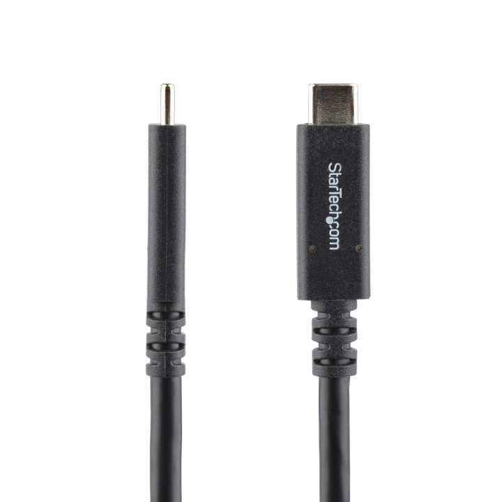 StarTech.com Câble USB-C de 1,8m, USB 5Gbps, 100W (5A) Power Delivery, Certifié Works with Chromebook, 4K 60Hz DP Alt Mode, C