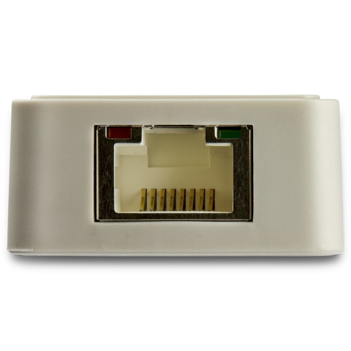 StarTech.com Adaptateur USB-C vers Gigabit Ethernet avec port USB-A - Adaptateur Réseau Blanc 1Gbps NIC USB 3.0/3.1 Type C - 1