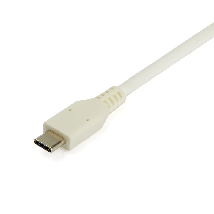 StarTech.com Adaptateur USB-C vers Gigabit Ethernet avec port USB-A - Adaptateur Réseau Blanc 1Gbps NIC USB 3.0/3.1 Type C - 1
