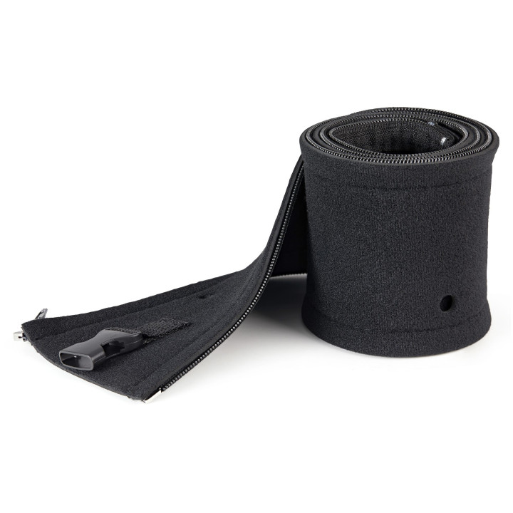 StarTech.com Housse Passe Câbles Néoprène 1m - Fermeture Éclair et Boucle - Diamètre 3cm - Protection Câbles Ordinateur/A