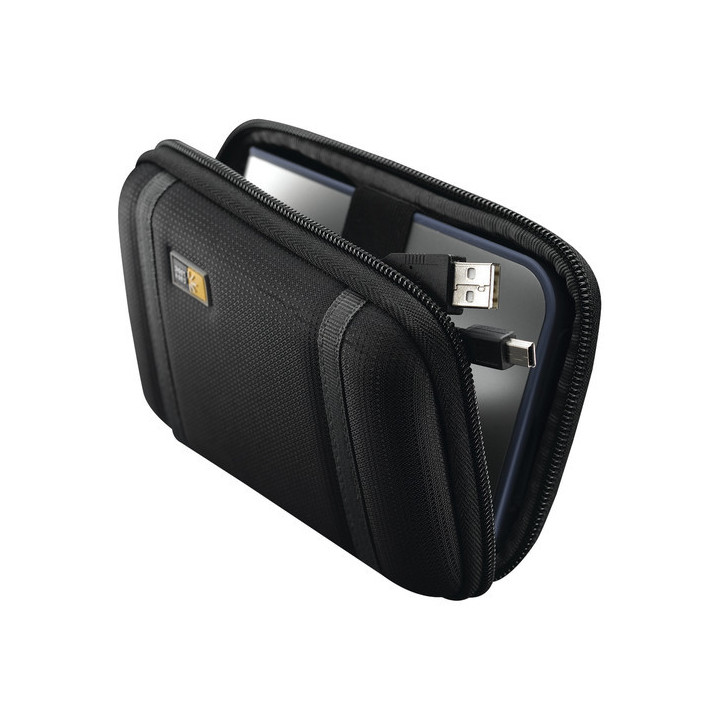 Case Logic GPS-1BLACK 8,89 cm (3.5") Coque Noir Mousse d'éthylène-Acétate de vinyle (EVA)